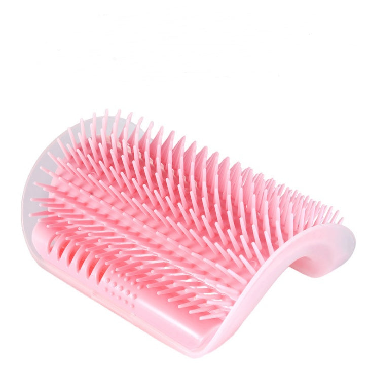 Cat Self-Grooming Brush – Wall-Mounted Massage & Hair Removal Tool