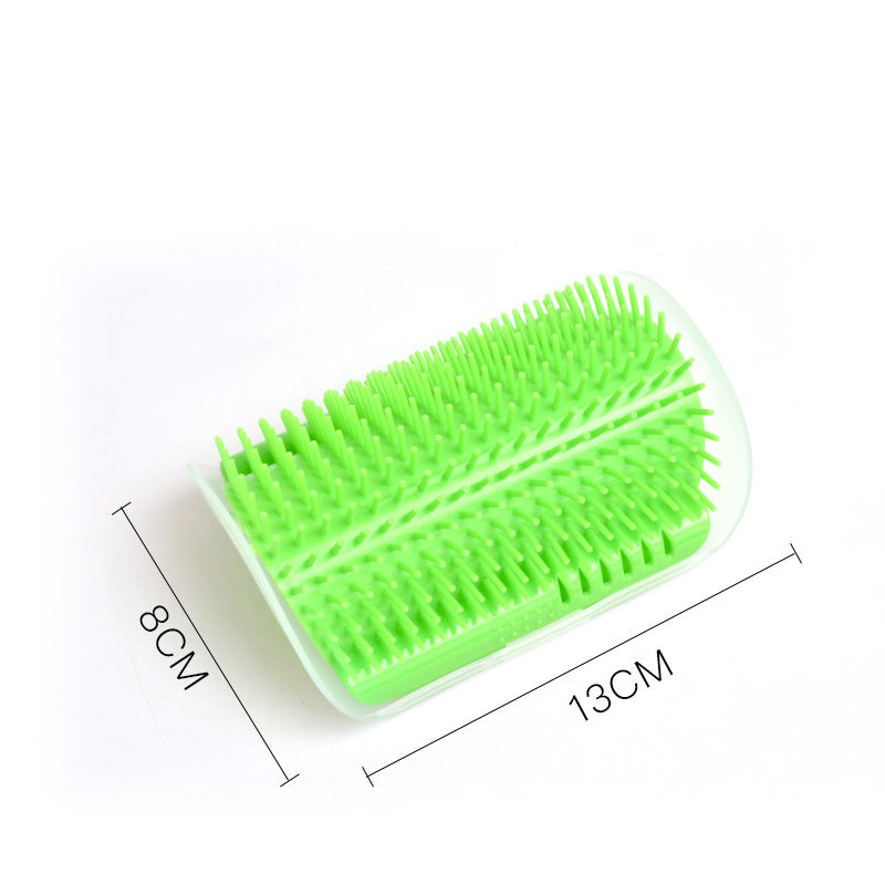 Cat Self-Grooming Brush – Wall-Mounted Massage & Hair Removal Tool