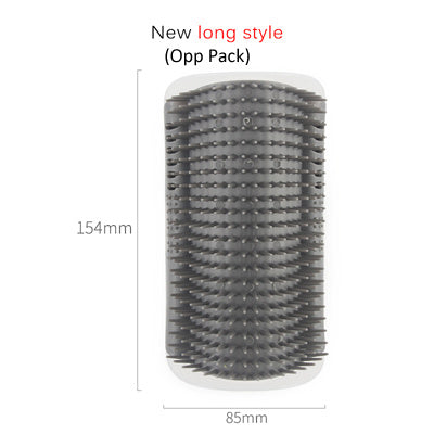 Cat Self-Grooming Brush – Wall-Mounted Massage & Hair Removal Tool