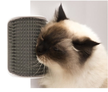 Cat Self-Grooming Brush – Wall-Mounted Massage & Hair Removal Tool