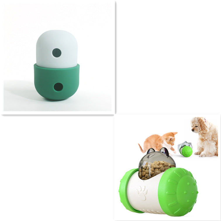 2-in-1 Dog Toy Ball – Durable Silicone Chew & Interactive Pet Play Toy