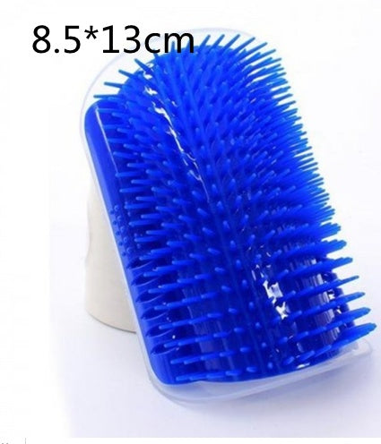 Cat Self-Grooming Brush – Wall-Mounted Massage & Hair Removal Tool