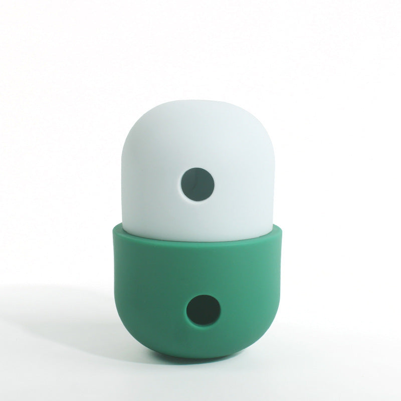 2-in-1 Dog Toy Ball – Durable Silicone Chew & Interactive Pet Play Toy