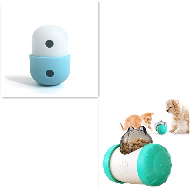 2-in-1 Dog Toy Ball – Durable Silicone Chew & Interactive Pet Play Toy
