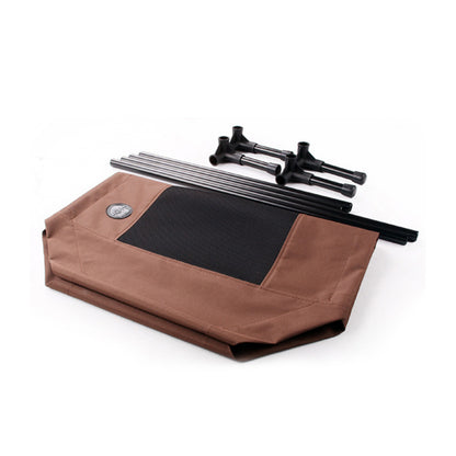 Moisture-Proof Elevated Dog Bed – Washable Oxford Cloth Pet Cot with Removable Cover & Tent Option