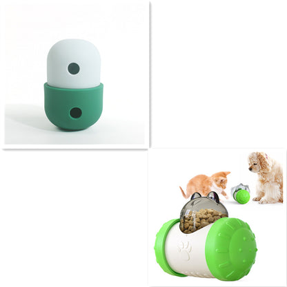 2-in-1 Dog Toy Ball – Durable Silicone Chew & Interactive Pet Play Toy