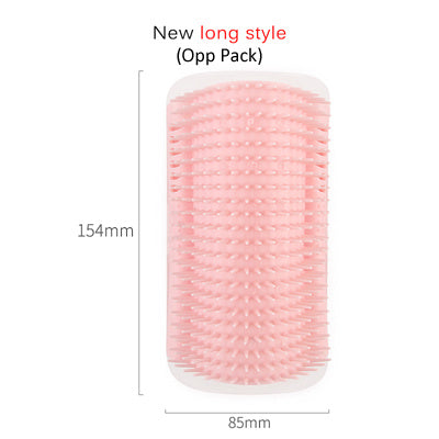 Cat Self-Grooming Brush – Wall-Mounted Massage & Hair Removal Tool